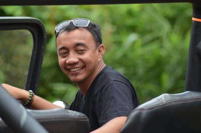 
 Ketua HIPMI Aceh Barat Daya roni saat menerima wartawan gumpalannews.com, di Abdya. Senin (10/10/2020). 